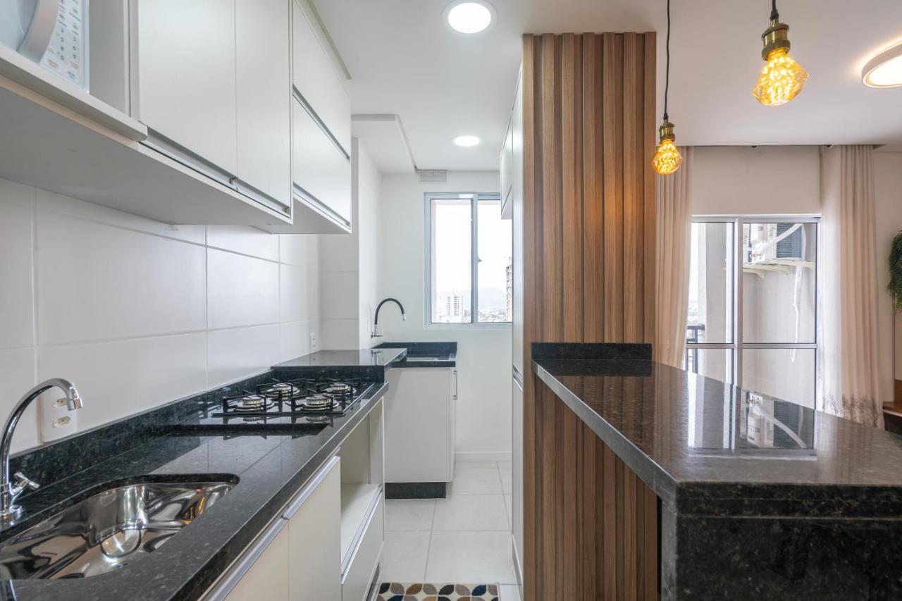Apartamento Com Vista Mar, Ar-Condicionado, Wi-Fi Condominio Com Piscina, Quadra De Esportes Playground Infantil A 15 Minutos Do Beto Carreiro Picarras Bagian luar foto