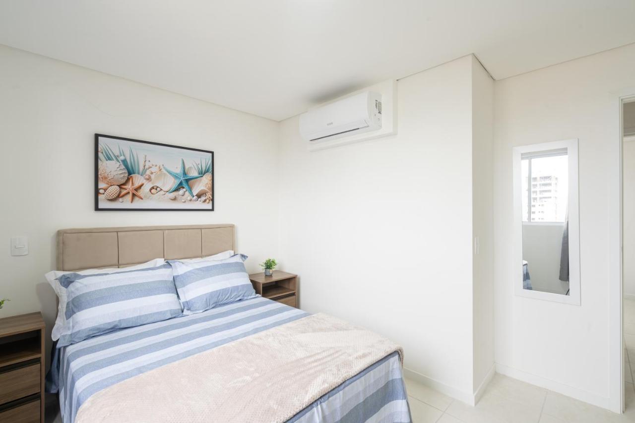 Apartamento Com Vista Mar, Ar-Condicionado, Wi-Fi Condominio Com Piscina, Quadra De Esportes Playground Infantil A 15 Minutos Do Beto Carreiro Picarras Bagian luar foto