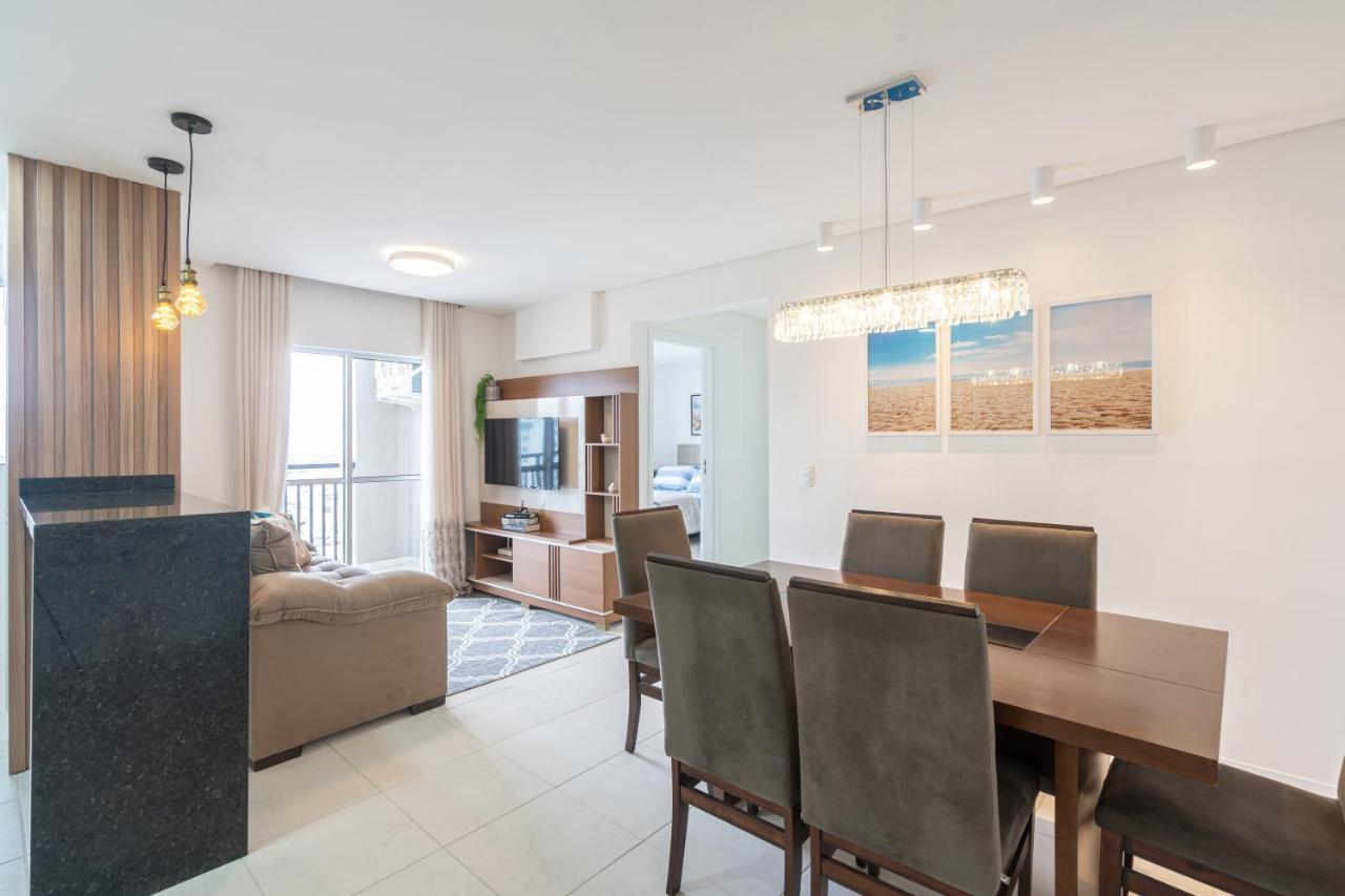 Apartamento Com Vista Mar, Ar-Condicionado, Wi-Fi Condominio Com Piscina, Quadra De Esportes Playground Infantil A 15 Minutos Do Beto Carreiro Picarras Bagian luar foto