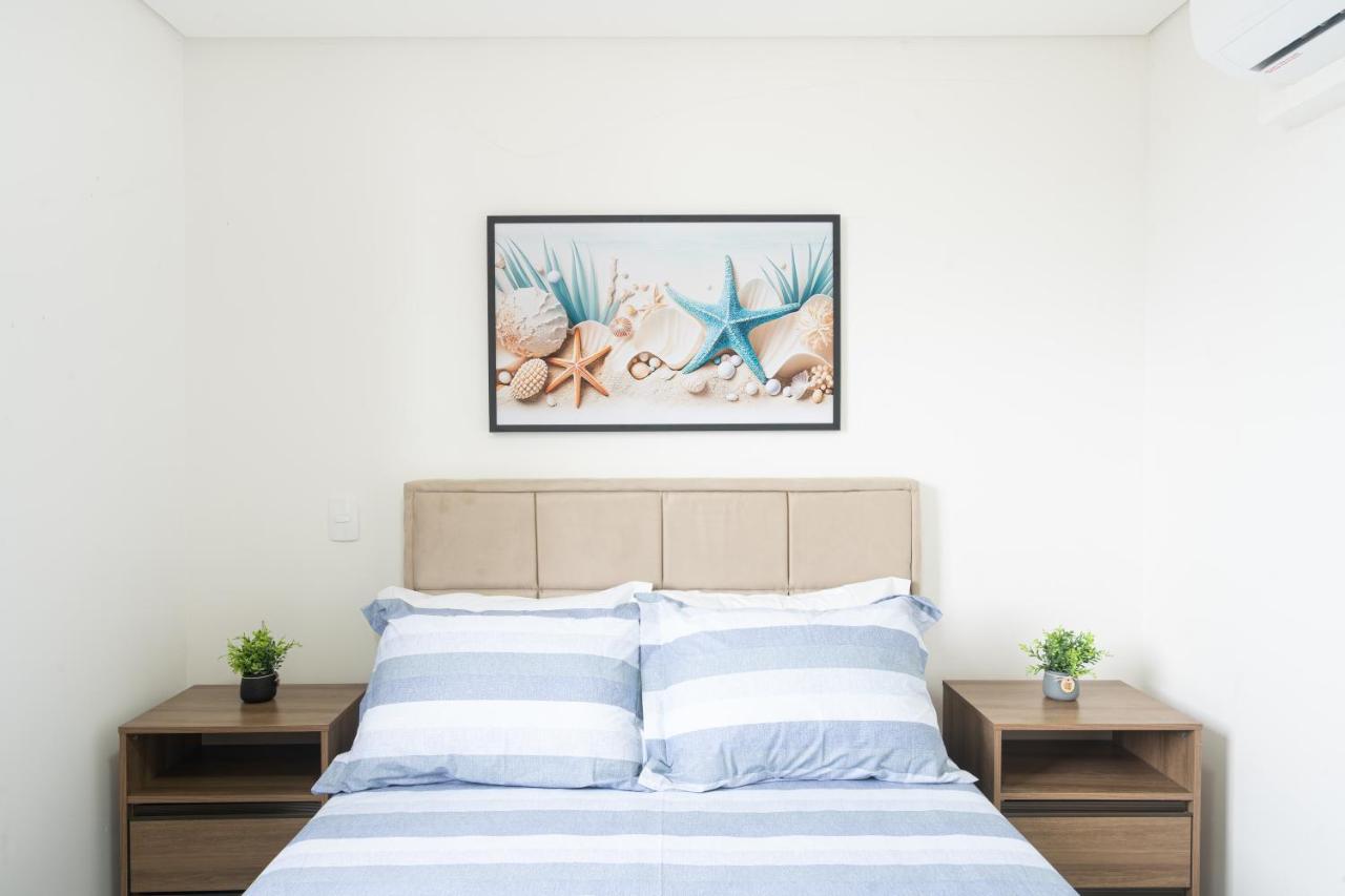 Apartamento Com Vista Mar, Ar-Condicionado, Wi-Fi Condominio Com Piscina, Quadra De Esportes Playground Infantil A 15 Minutos Do Beto Carreiro Picarras Bagian luar foto