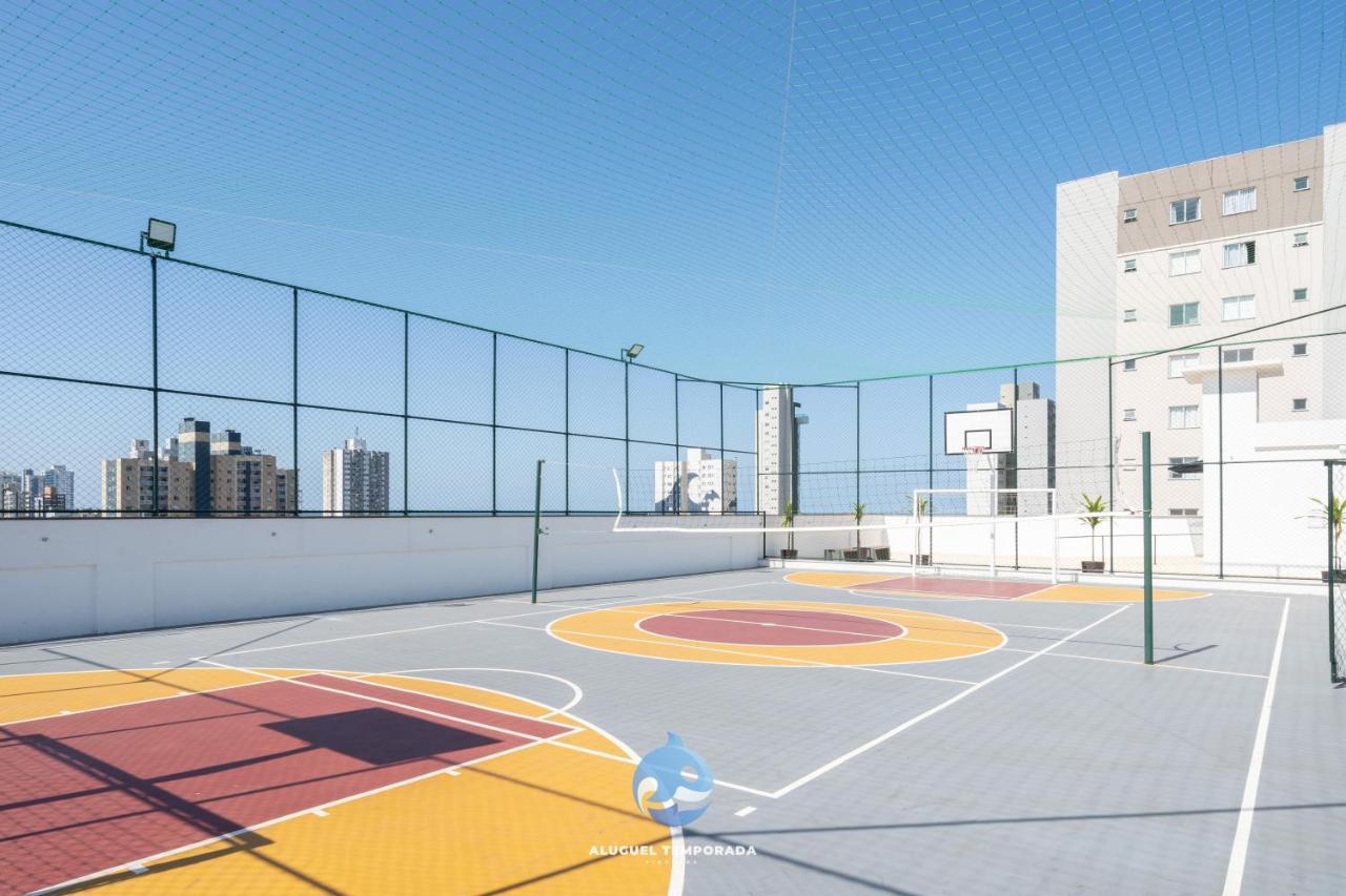 Apartamento Com Vista Mar, Ar-Condicionado, Wi-Fi Condominio Com Piscina, Quadra De Esportes Playground Infantil A 15 Minutos Do Beto Carreiro Picarras Bagian luar foto